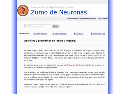 JUEGOS Y PROBLEMAS DE INGENIO juegos y problemas de ingenio:
